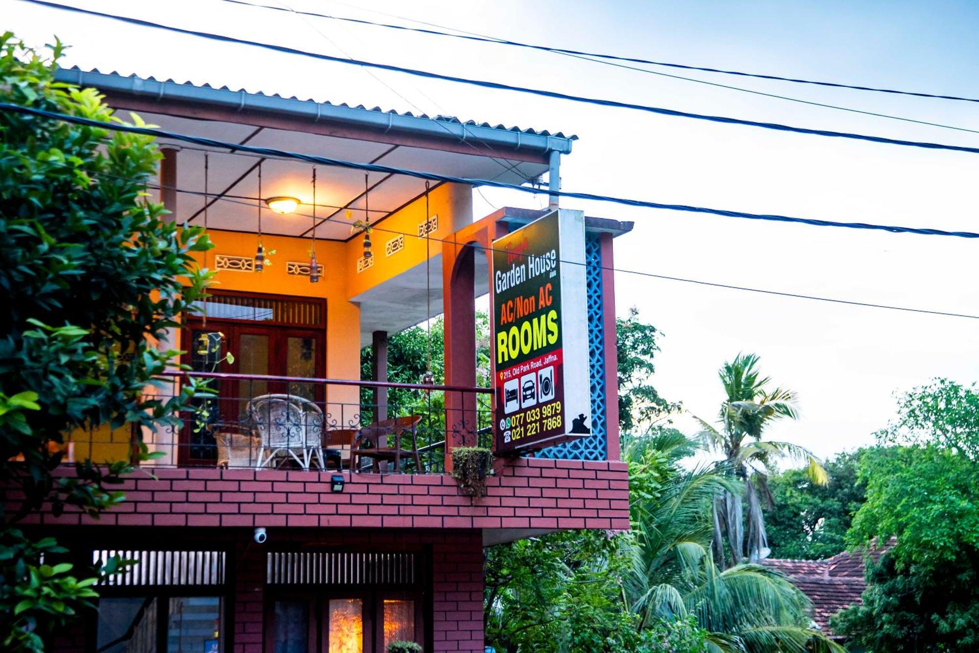 Tony'S Garden House Back Packers Inn Jaffna Luaran gambar